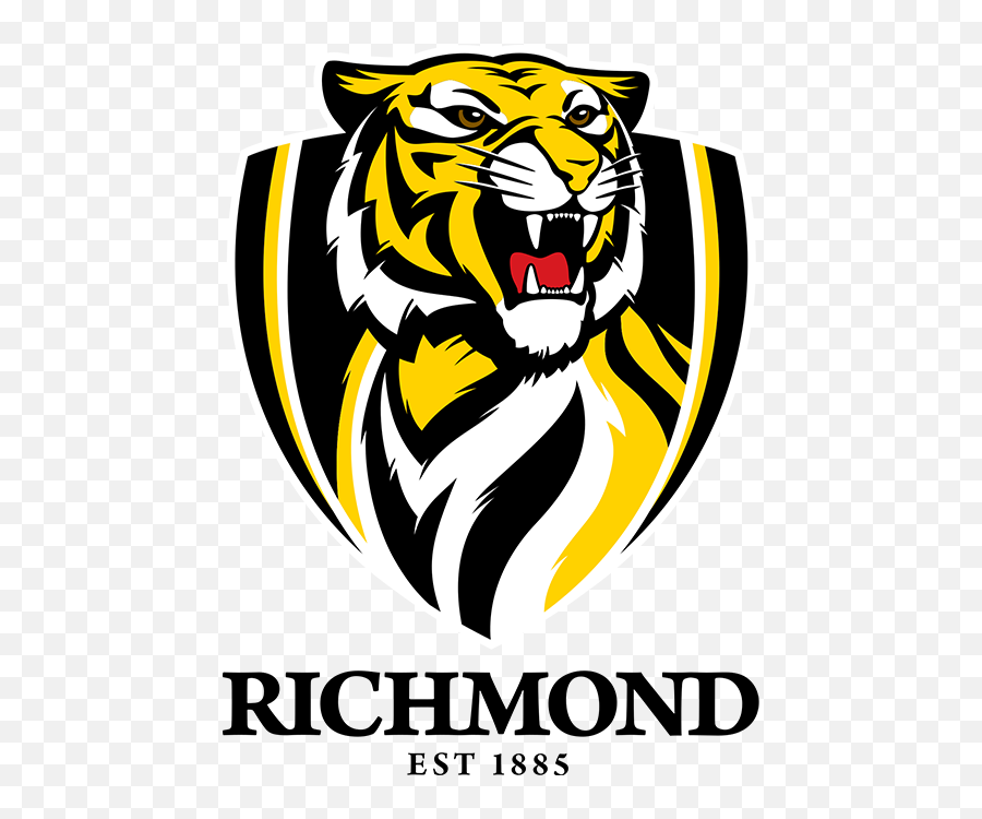 Richmond Tigers Logo - Richmond Football Club Logo Png,Detroit Tigers Logo Png