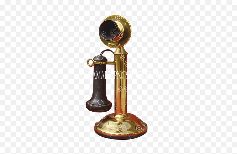 Old Fashioned Telephone Png Stock Photo 0209 - 1 Transparent Image Transparent Old Fashioned Old Telephone,Trombone Png