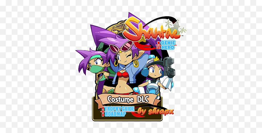 Shantae Half - Genie Hero Costume Pack Dlc Trophy Guide Hero Png,Shantae Png