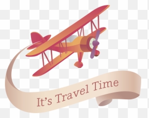 Airplane Logo Time Plane Transprent Png Free