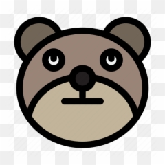 Rolling Eyes Bear Kawaii Emoji Emoticon - Gif png
