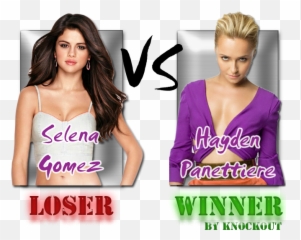 Hayden Panettiere Wins Of The Votes - Selena Gomez Cosmopolitan Photoshoot Png,Hayden Panettiere Png