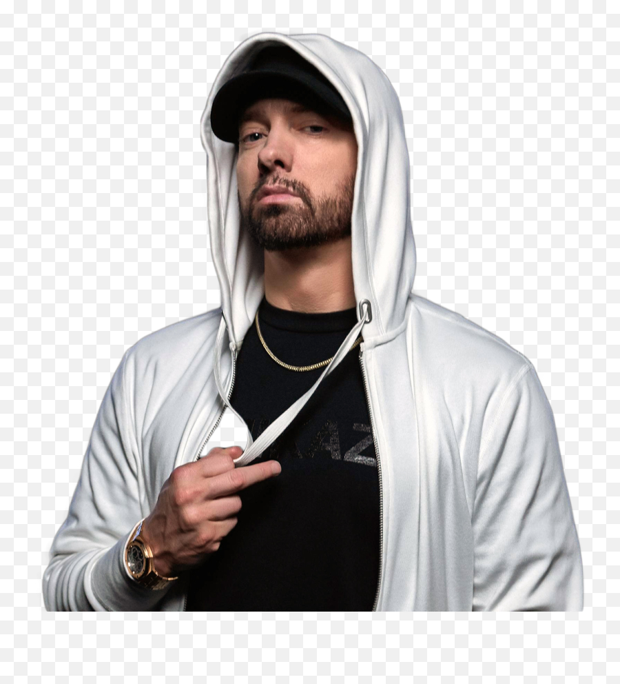 Eminem Transparent Background Png Image - Eminem In A Hoodie,Eminem Transparent