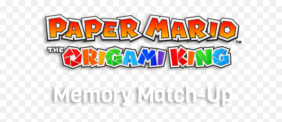 The Origami King Memory - Horizontal Png,Paper Mario Logo