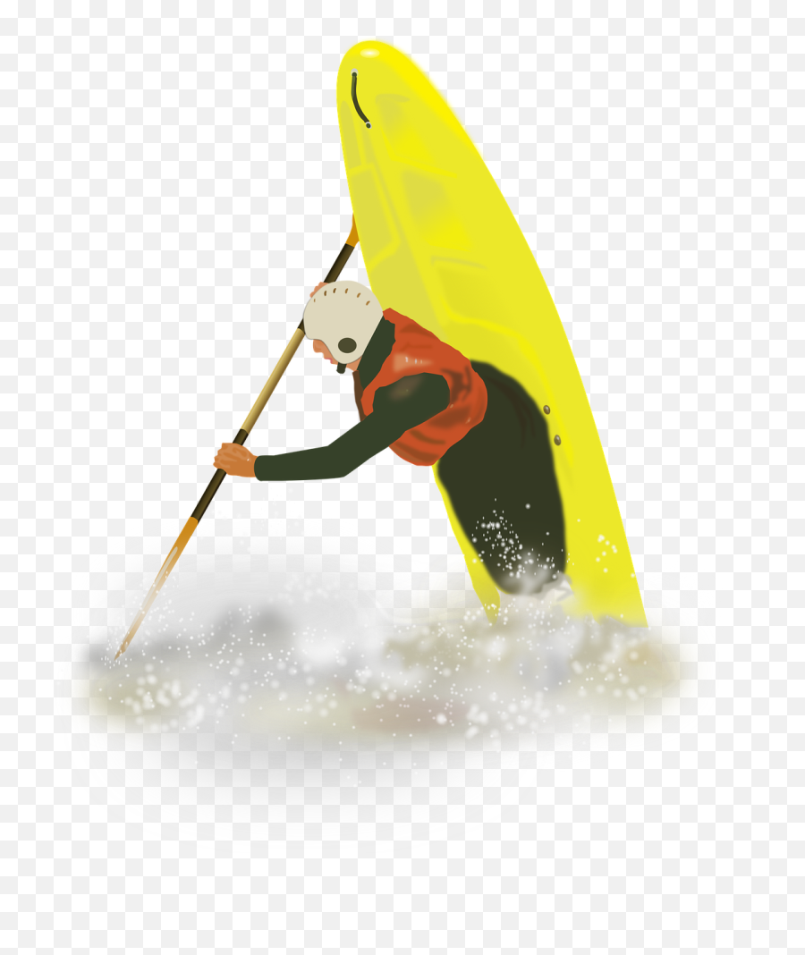 Kayak White Water Canoe Acrobatics - Free Vector Graphic On Paddle Png,Kayak Png