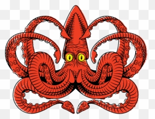 Life Advice For 2019 From A Kraken Have - Illustration Krakens Transparent Png,Kraken Png