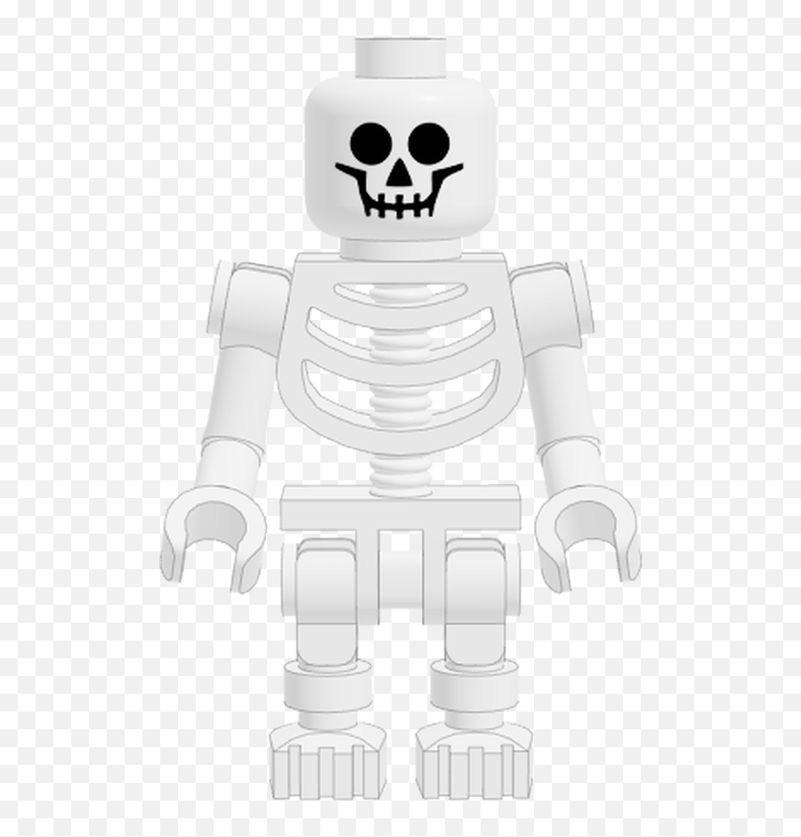 Mecabrickscom Lego Minifigure Gen047 Skeleton With - Fictional Character Png,Skeleton Arm Png