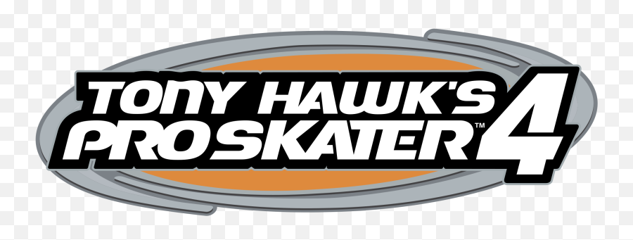 Tony Hawk Pro Skater 4 Logo Png - Tony Hawk Pro Skater 4,Skater Png