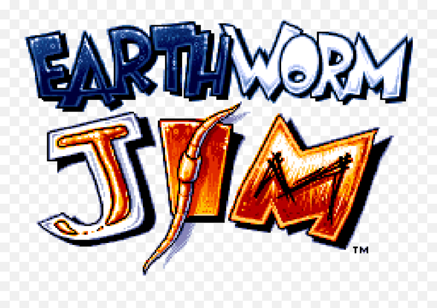 Earthworm Jim - Earthworm Jim Logo Png,Earthworm Jim Logo