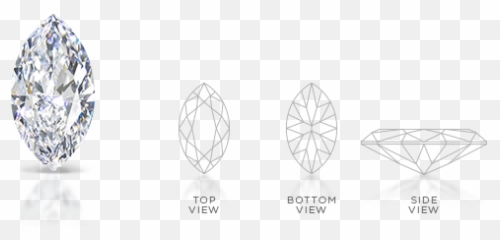 Marquise Shape Diamond Shimansky - png