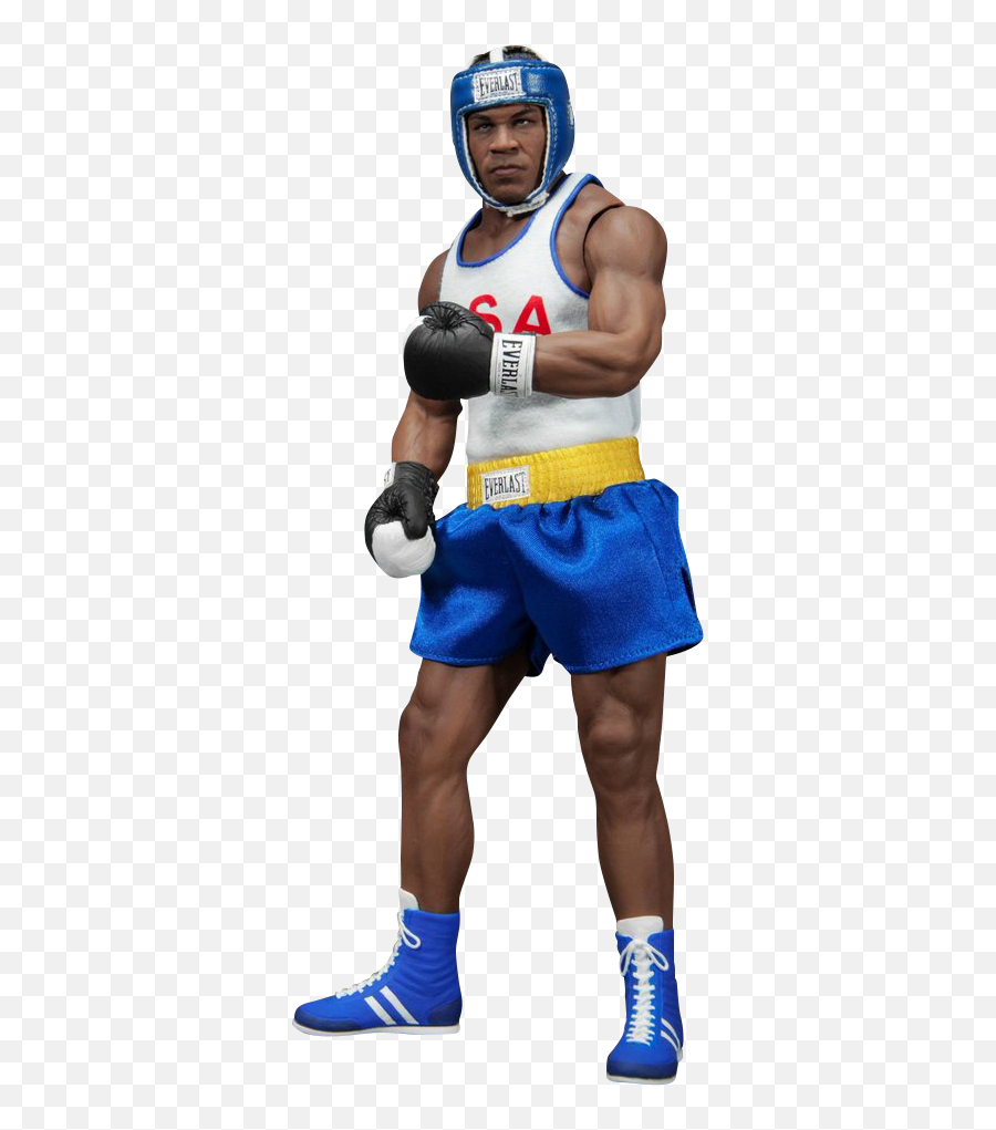 Mike Tyson Olympics Version Sixth Scale - Mike Tyson Amateur Png,Mike Tyson Png