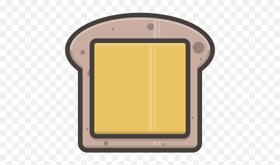 Bread Slice Sandwich Toast Cheese - Cheese Toast Icon Png,Bread Slice Png