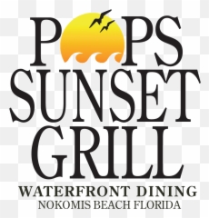 Popu0027s Sunset Grill - Yellowstone Buffalo Warning Png,Sunset Logo