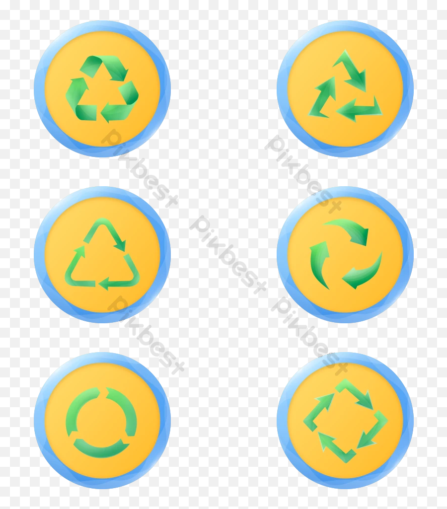 Recycling Icon Design Psd Free Download - Pikbest Dot Png,Recycling Icon