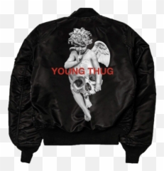 Cherub X Skull Bomber - Young Thug png