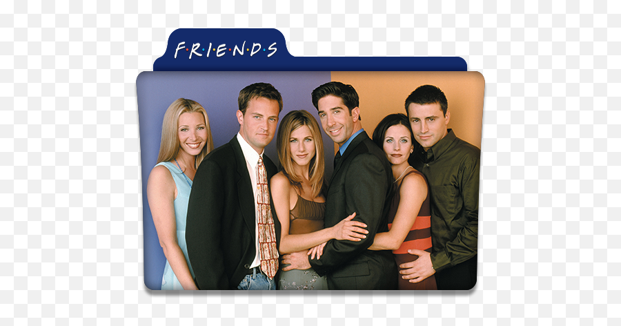 Tv Series Folder Icon V1 - Friends Folder Icon Png,Find My Friends Icon
