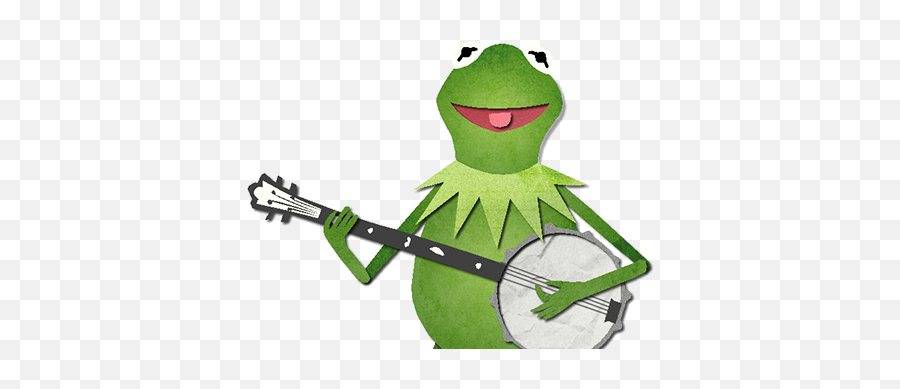 A Song From Kermit - A Short Animation On Behance Kermit Banjo Transparent Png,Kermit The Frog Png