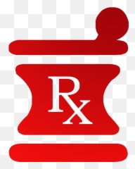 Pharmacy Symbol Mortar And Pestle - Clip Art Library Pharmacy Rx Logo png