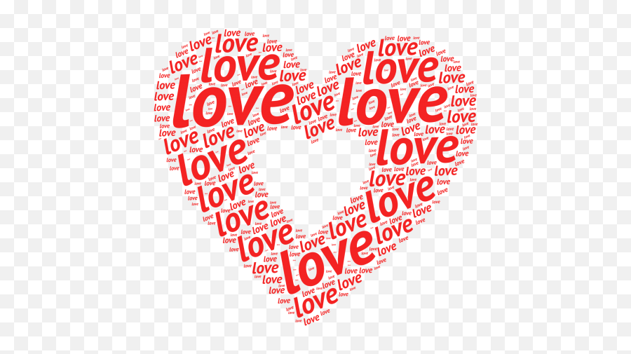 Love Heart Vector Png Transparent Image - Pngpix,Love Png Text