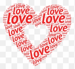 Love Heart Vector Png Transparent Image - PngPix