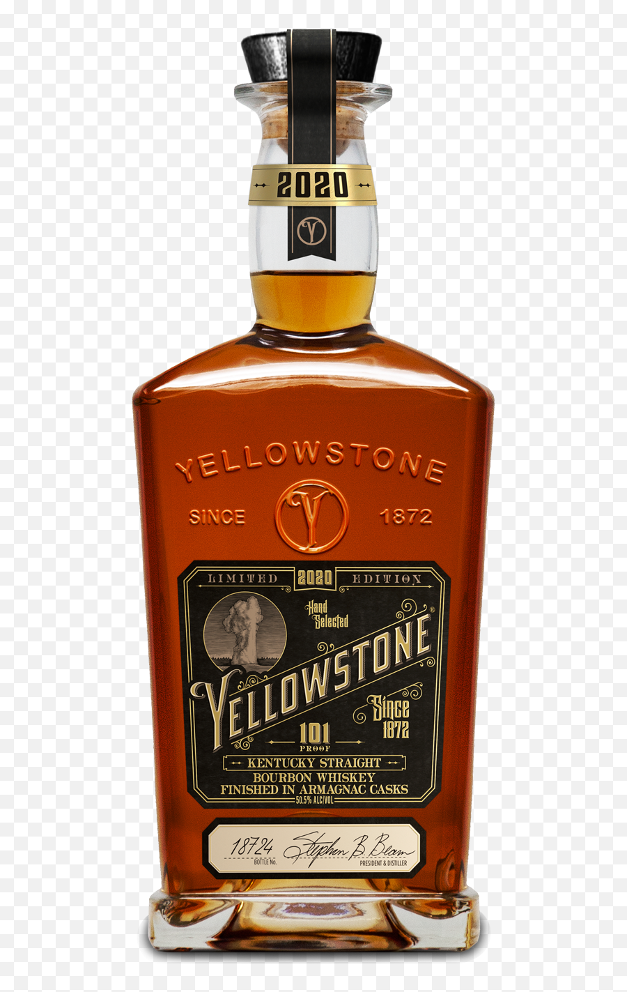 Yellowstone Limited Edition 2020 - Limestone Branch Yellowstone 2021 Limited Edition Bourbon Png,Whiskey Bottle Icon