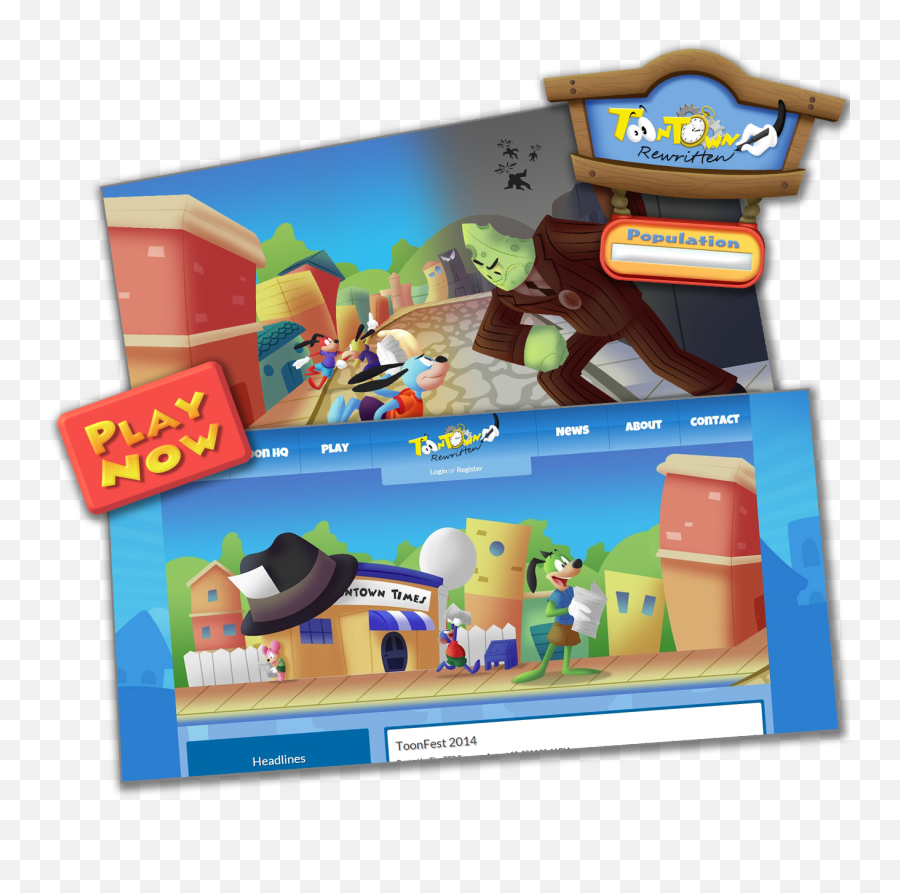 New Website News - Toontown Online Website Png,Toontown Anger Icon