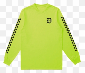 The Daily Dropout U2014 Shop - Yellow T Shirt Long Sleeve Png,Green Shirt Png