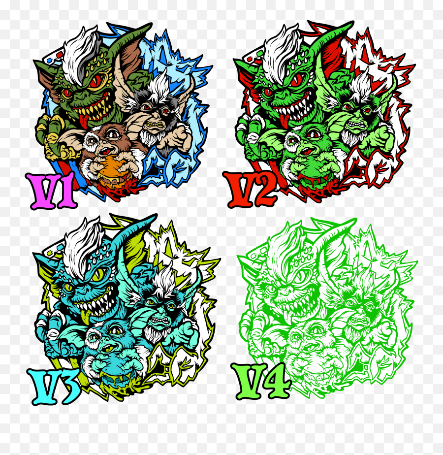 Image Of Gremlin Gumbo Pin Transparent Cartoon - Jingfm Clip Art Png,Gremlin Png