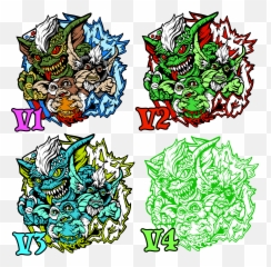 Image Of Gremlin Gumbo Pin Transparent Cartoon - Jingfm Clip Art Png,Gremlin Png