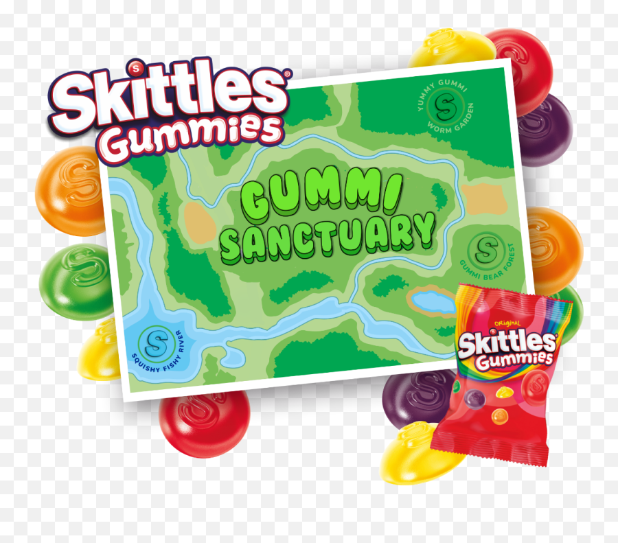 Skittles Gummies Opens A Gummi - Skittles Gummies Png,Skittles Icon