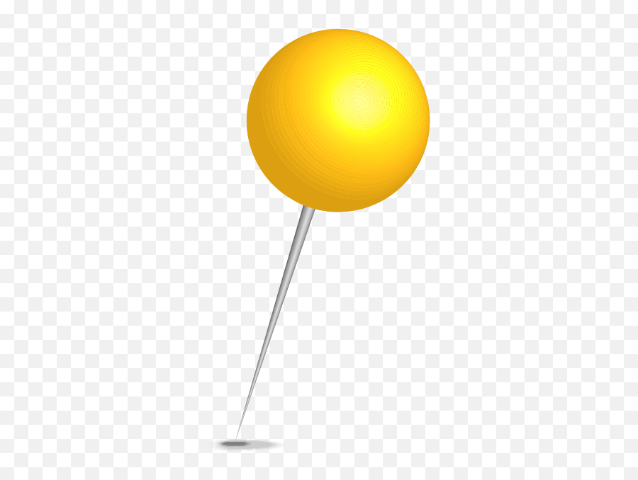 Location Pin Sphere Yellow - Yellow Map Pin Png Full Size Pin Location Icon Yellow,Google Map Pointer Icon