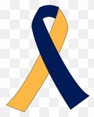 Cancer Ribbon Clipart - Clipartsco Black And Yellow png