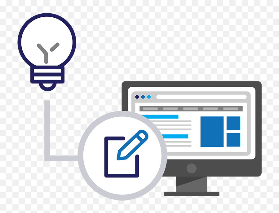 Small Business Website Design Bpetersondesign - Light Bulb Png,Creation Icon
