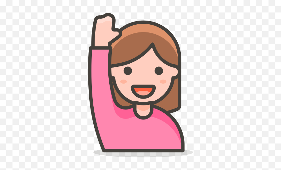 Woman Raising Hand Free Icon Of 780 - Woman Raising Hand Icon Png,Woman Hand Png