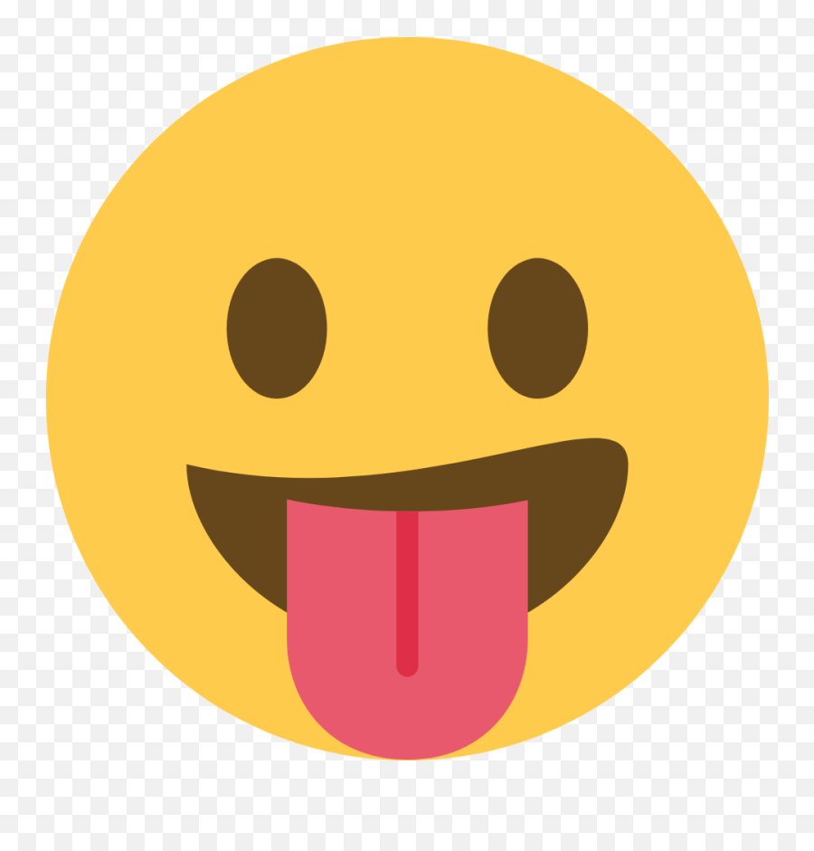 Face With Tongue Emoji - What Emoji Emoji Tongue Out Vector Png,Smiley Icon For Facebook