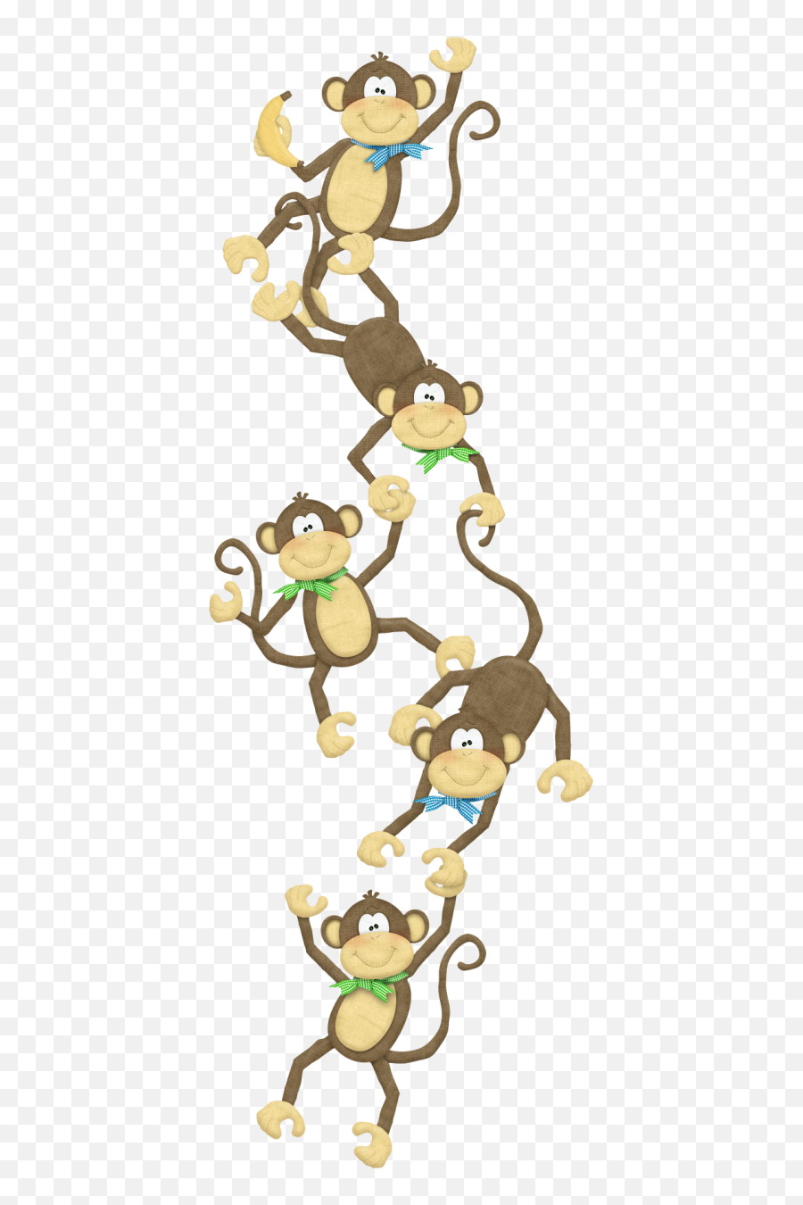 Monkeys U203ftpu2040 - 3 Inch Cute Monkey Pinback Button Backpack Monkey Clipart Border Png,Cute Monkey Png