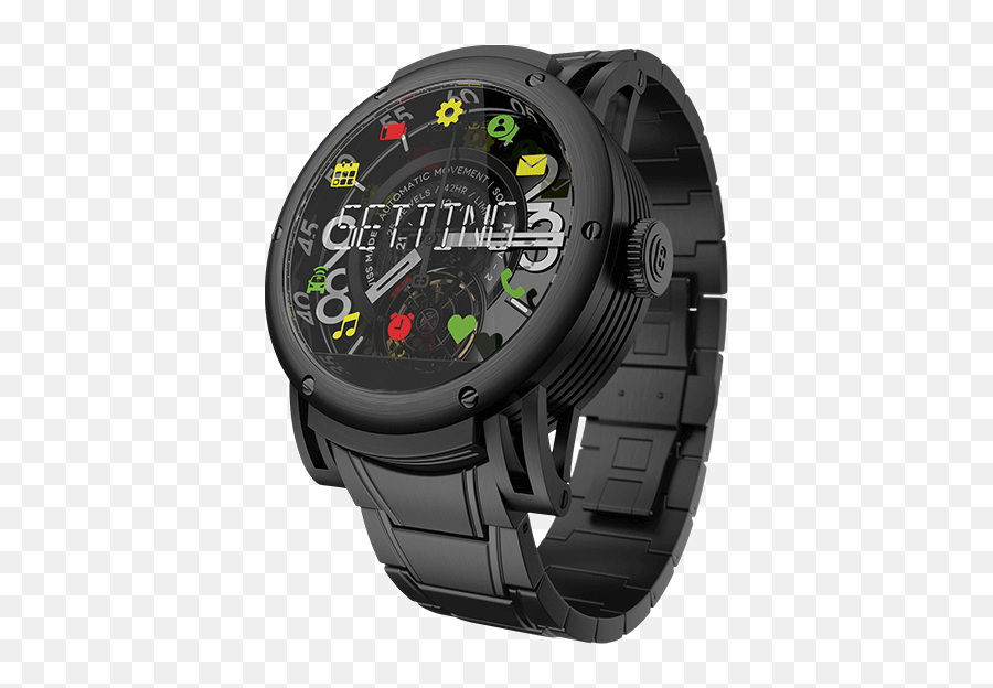 Kairos Hybrid Ssw158 - Icon Toled Dot Matrix Smartwatch Png,Dlc Icon