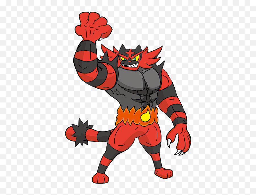 Pokemon Incineroar Png