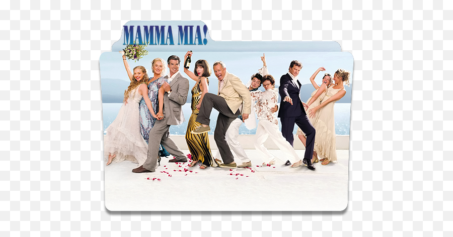 Mamma Mia Movie Folder Icon - Designbust Png,Movie Icon Transparent Background