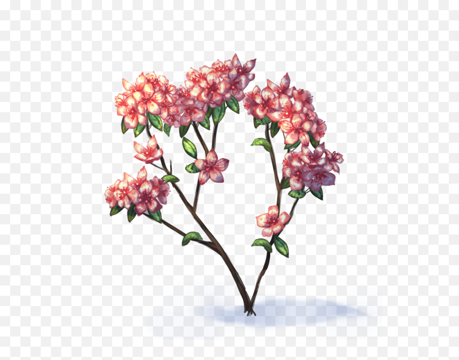 Dead Flowers Png - Simple Azalea Flower Drawing,Dead Flowers Png