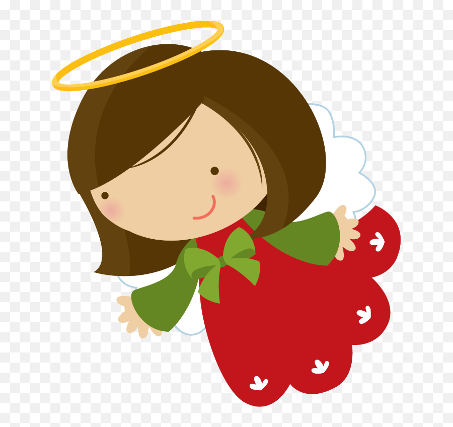 Library Of Christmas Angel Tree Graphic Download Png - Cute Christmas Angel Clipart,Angels Png