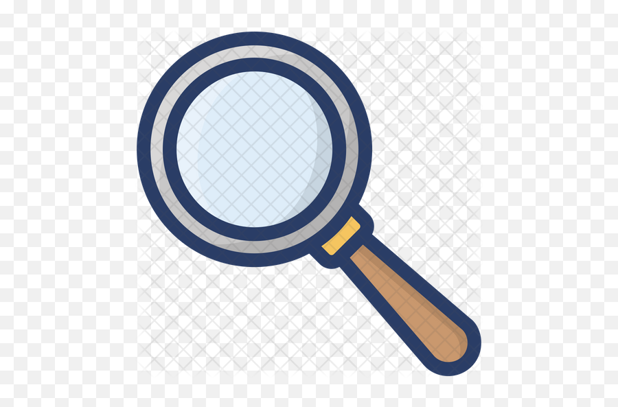 Magnifying Glass Icon Of Colored - Finding Icon Png,Magnifier Png