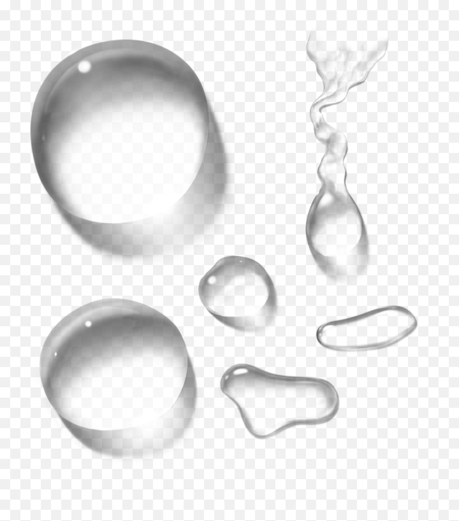 Drops Png Images Water Free - Realistic Water Drop Png,Droplets Png