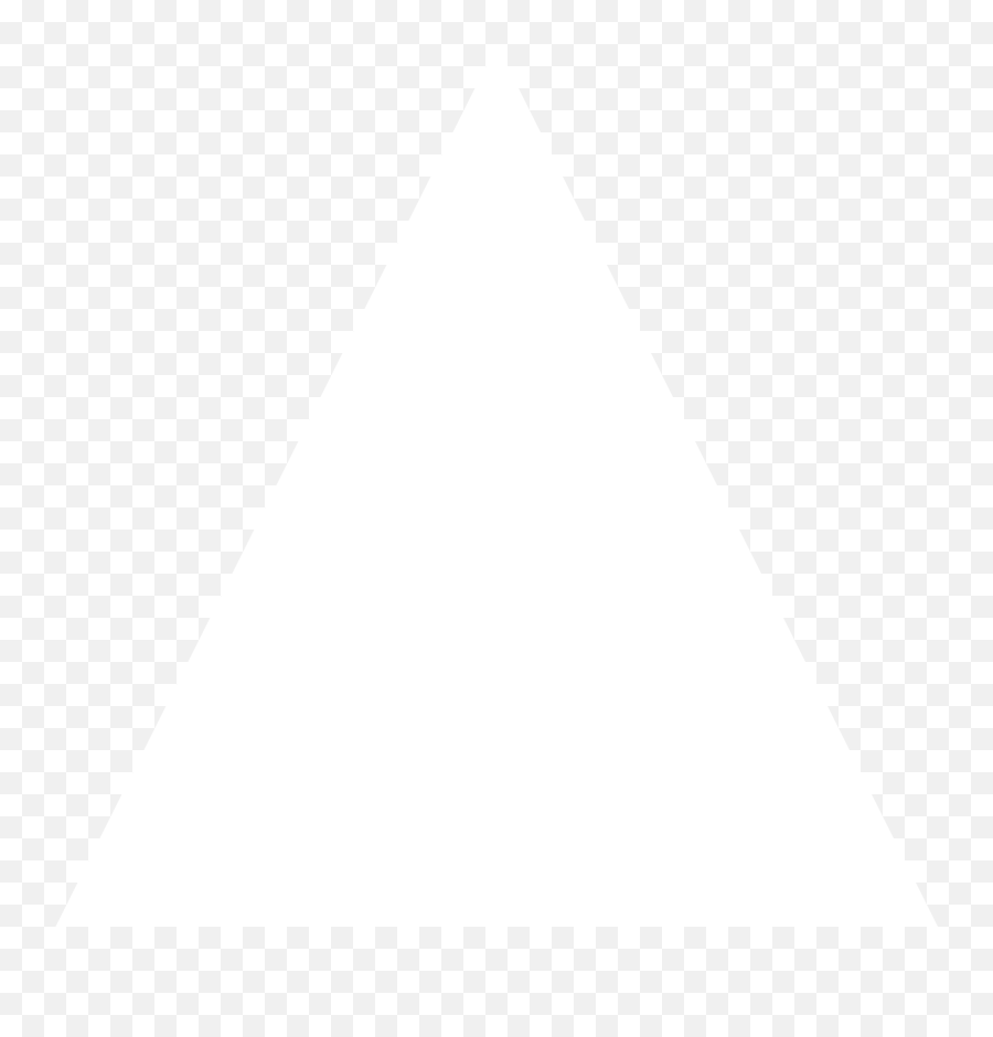 White Triangle Transparent Png - Johns Hopkins Logo White,Triangle Png Transparent