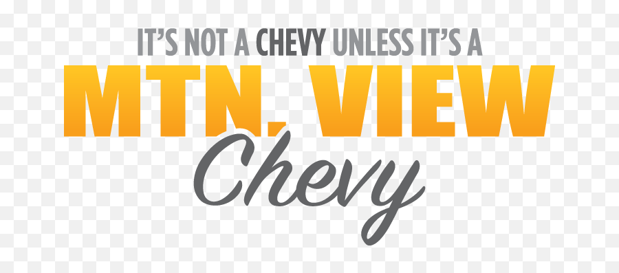 Mountain View Chevy Logo Png - Mtn View Chevy,Chevy Logo Png