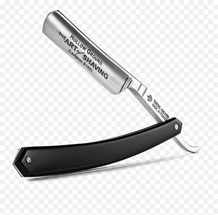 Black 58u201d Blade Point Straight Razor Png Barber