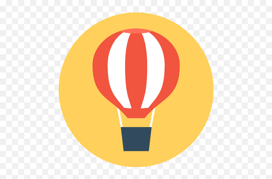 Hot Air Balloon Png Icon 133 - Png Repo Free Png Icons,Yellow Balloon Png
