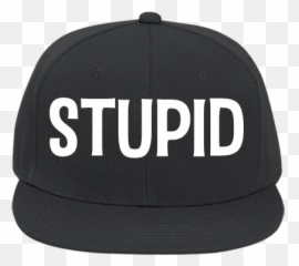Stupid Hat Steve Flat Bill - Dumb Hat Transparent Background Png,Stupid Png