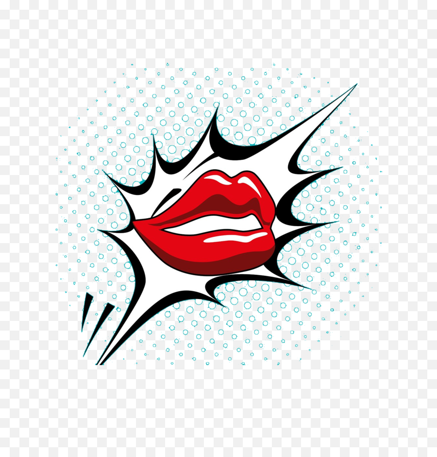 Lips Clipart Png Image Free Download - Circle,Lips Clipart Png