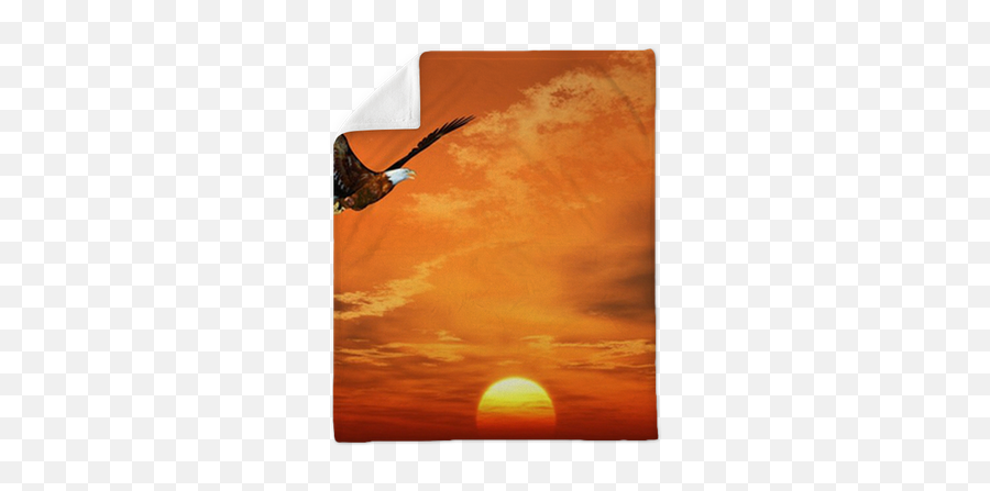 Sunset Sky Plush Blanket - Red Sky At Morning Png,Sunset Sky Png